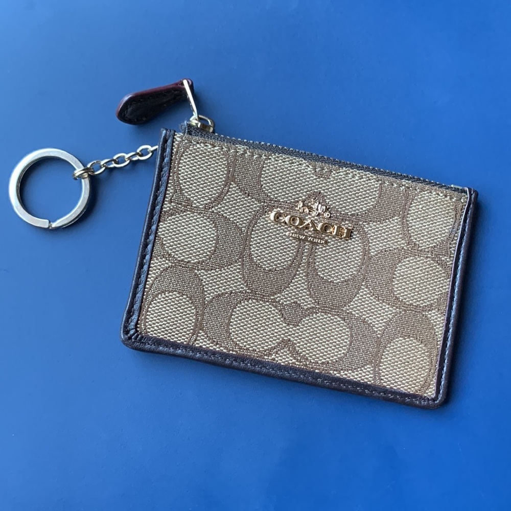 Coach mini skinny‎ ID case